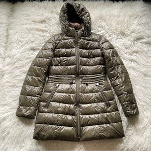 Laundry by Shelli Segal Hooded‎ Puffer Coat